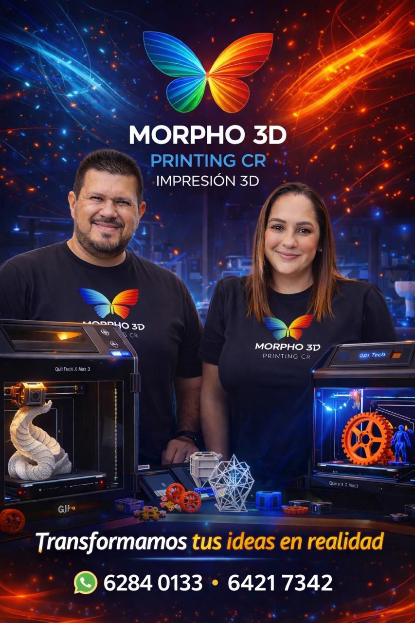 Fundadores de Morpho3D Printing CR