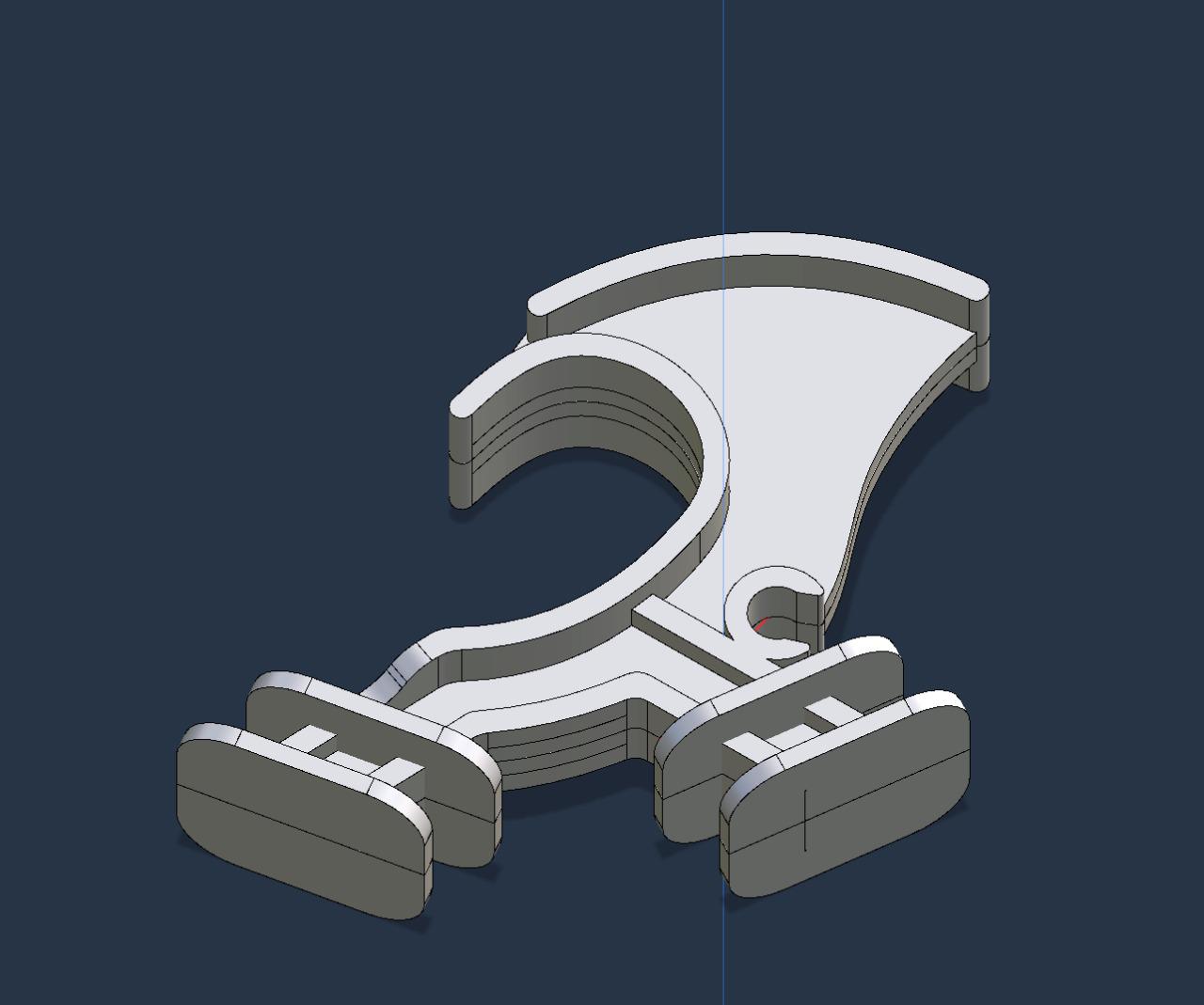 Prototipo sobre material - Morpho3D Printing CR